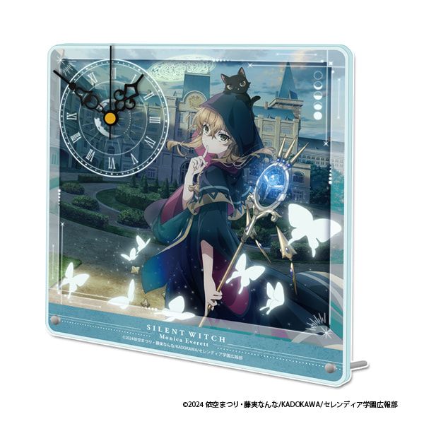 TVアニメ『サイレント・ウィッチ 沈黙の魔女の隠しごと』 アクリル置時計
