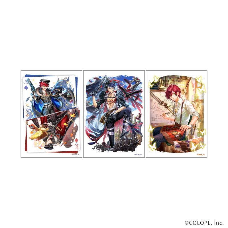 L版ブロマイド3枚セット「クイズRPG 魔法使いと黒猫のウィズ」06/F(公式イラスト)