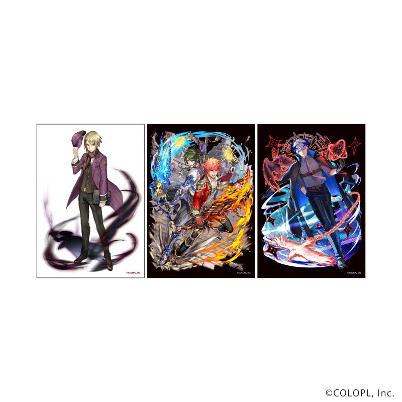 L版ブロマイド3枚セット「クイズRPG 魔法使いと黒猫のウィズ」05/E(公式イラスト)