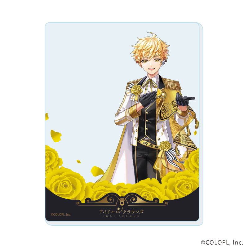 アクリルカード「クイズRPG 魔法使いと黒猫のウィズ」01/アイドルωクラウンズ コンプリートセット(全6種)(描き下ろしイラスト)