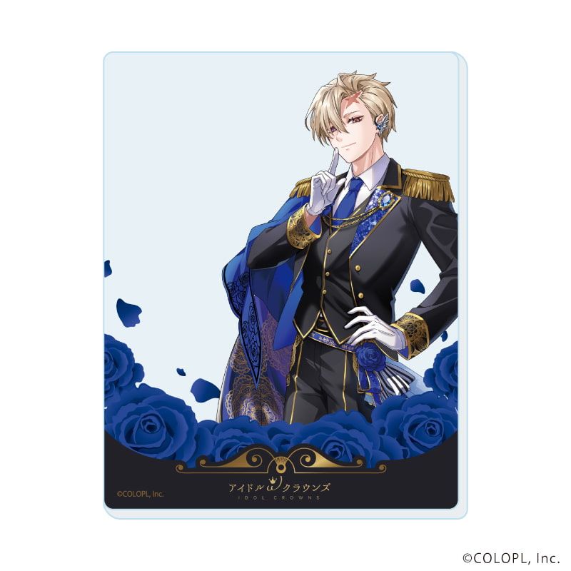 アクリルカード「クイズRPG 魔法使いと黒猫のウィズ」01/アイドルωクラウンズ コンプリートセット(全6種)(描き下ろしイラスト)