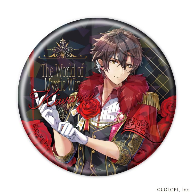 ホログラム缶バッジ(57mm)「クイズRPG 魔法使いと黒猫のウィズ」01/アイドルωクラウンズ コンプリートセット(全6種)(描き下ろしイラスト)