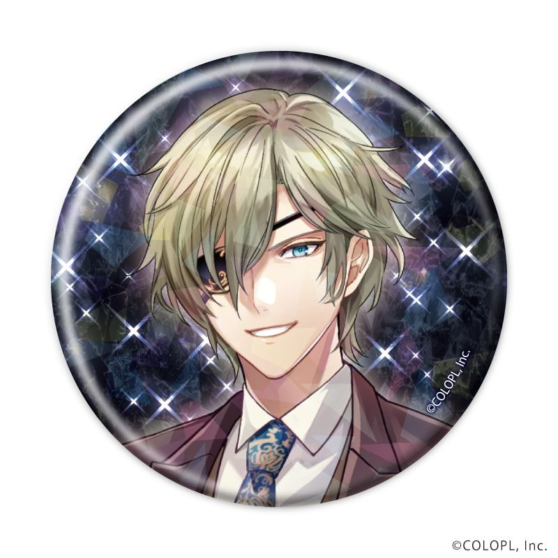 ホログラム缶バッジ(57mm)「クイズRPG 魔法使いと黒猫のウィズ」03/ブラインド(9種)(公式イラスト)