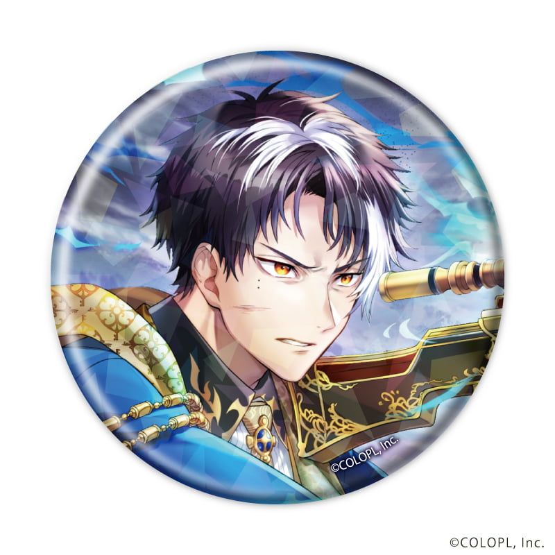 ホログラム缶バッジ(57mm)「クイズRPG 魔法使いと黒猫のウィズ」03/ブラインド(9種)(公式イラスト)