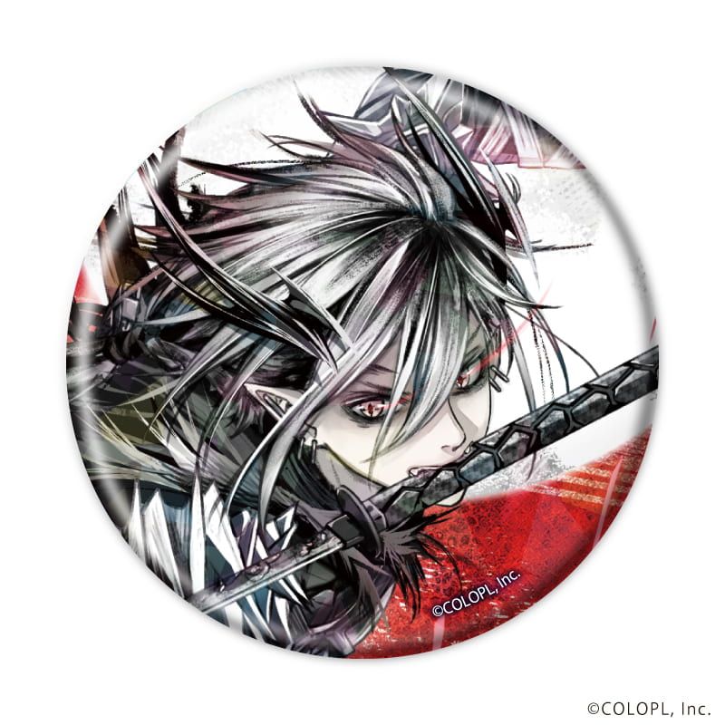 ホログラム缶バッジ(57mm)「クイズRPG 魔法使いと黒猫のウィズ」03/ブラインド(9種)(公式イラスト)