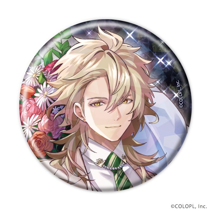 ホログラム缶バッジ(57mm)「クイズRPG 魔法使いと黒猫のウィズ」02/ブラインド(9種)(公式イラスト)