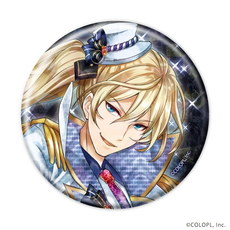 ホログラム缶バッジ(57mm)「クイズRPG 魔法使いと黒猫のウィズ」02/ブラインド(9種)(公式イラスト)