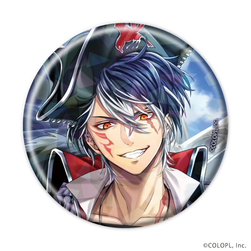 ホログラム缶バッジ(57mm)「クイズRPG 魔法使いと黒猫のウィズ」02/ブラインド(9種)(公式イラスト)