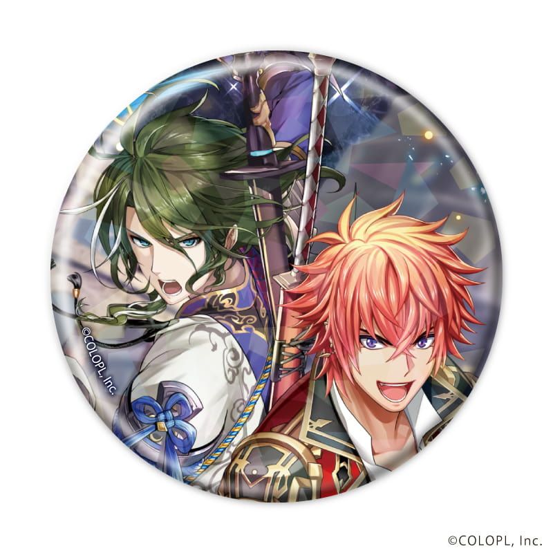 ホログラム缶バッジ(57mm)「クイズRPG 魔法使いと黒猫のウィズ」02/ブラインド(9種)(公式イラスト)