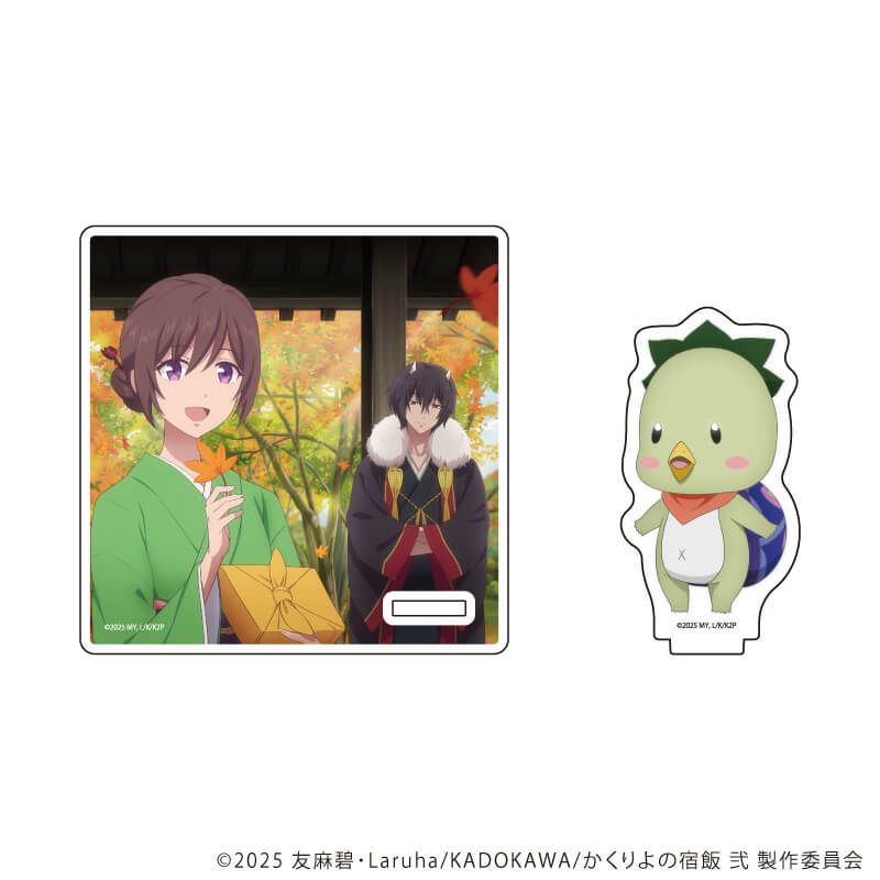 アクリルコースタースタンド「TVアニメ「かくりよの宿飯 弐」」01/ティザービジュアルデザイン(公式イラスト)