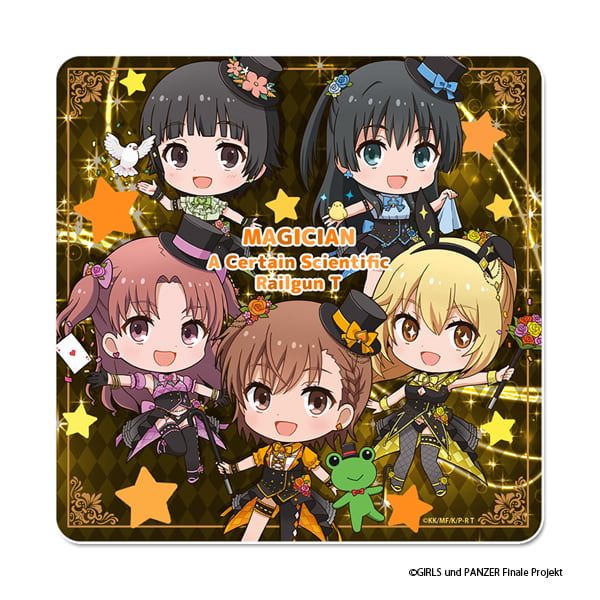 とある科学の超電磁砲T ぷちちょこマグネットステッカー【マジシャンver.】