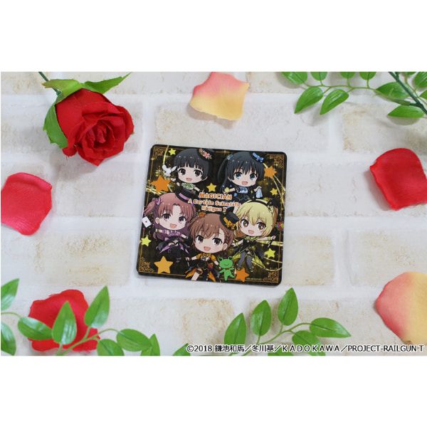 とある科学の超電磁砲T ぷちちょこマグネットステッカー【マジシャンver.】