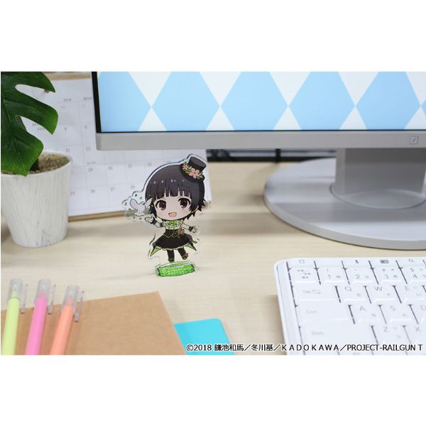 とある科学の超電磁砲T ぷちちょこアクリルスタンド【初春飾利】マジシャンver.