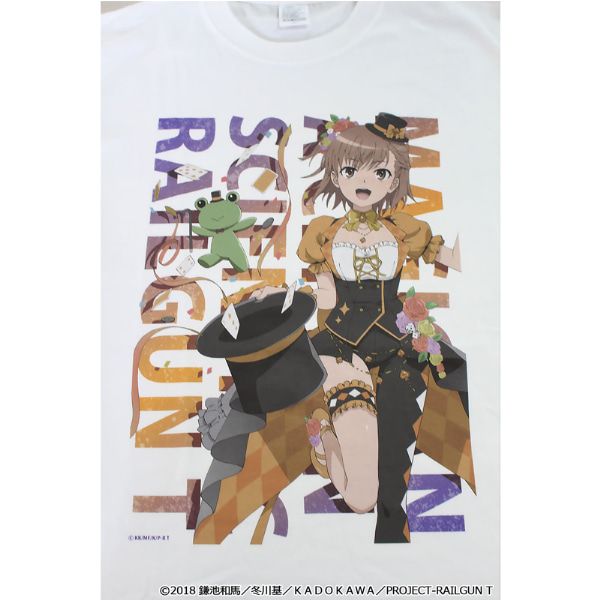 とある科学の超電磁砲T 描き下ろしグラフィックTシャツ【御坂美琴】マジシャンver.
