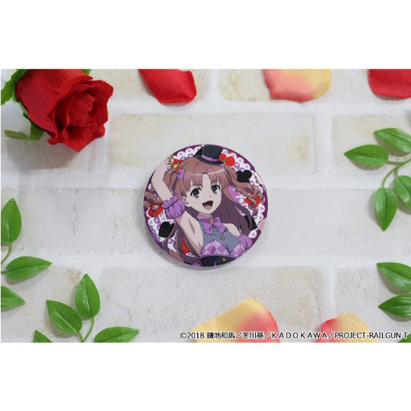 とある科学の超電磁砲T 描き下ろしBIG缶バッジ【白井黒子】マジシャンver.