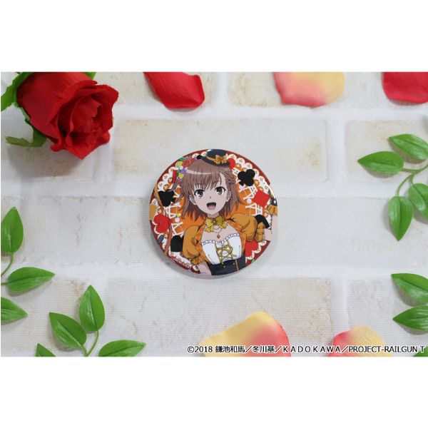 とある科学の超電磁砲T 描き下ろしBIG缶バッジ【御坂美琴】マジシャンver.