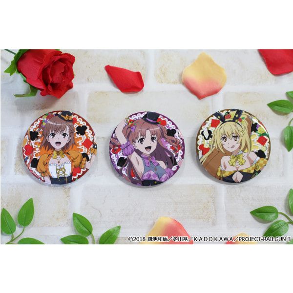 とある科学の超電磁砲T 描き下ろしBIG缶バッジ【御坂美琴】マジシャンver.