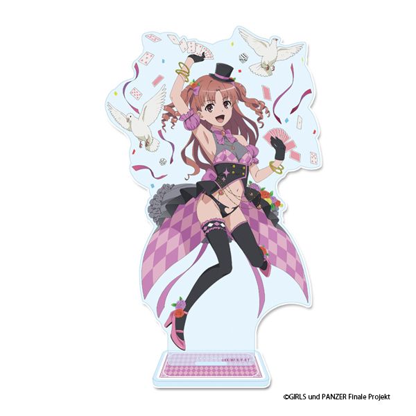 とある科学の超電磁砲T 描き下ろしアクリルスタンド【白井黒子】マジシャンver.