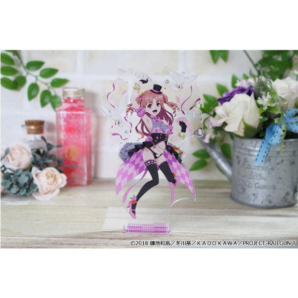 とある科学の超電磁砲T 描き下ろしアクリルスタンド【白井黒子】マジシャンver.