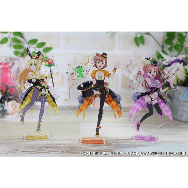 とある科学の超電磁砲T 描き下ろしアクリルスタンド【白井黒子】マジシャンver.