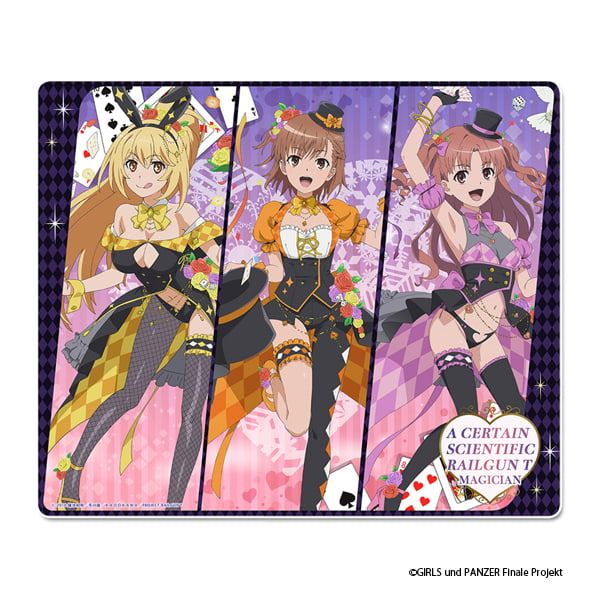 とある科学の超電磁砲T 描き下ろしマウスパッド【マジシャンver.】