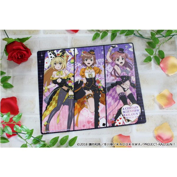 とある科学の超電磁砲T 描き下ろしマウスパッド【マジシャンver.】