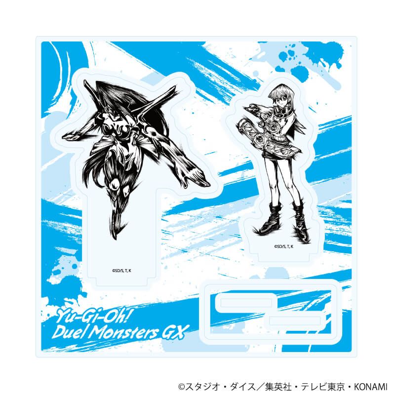 アクリルスタンドプレート「遊☆戯☆王デュエルモンスターズGX」07/天上院明日香(墨絵イラスト)