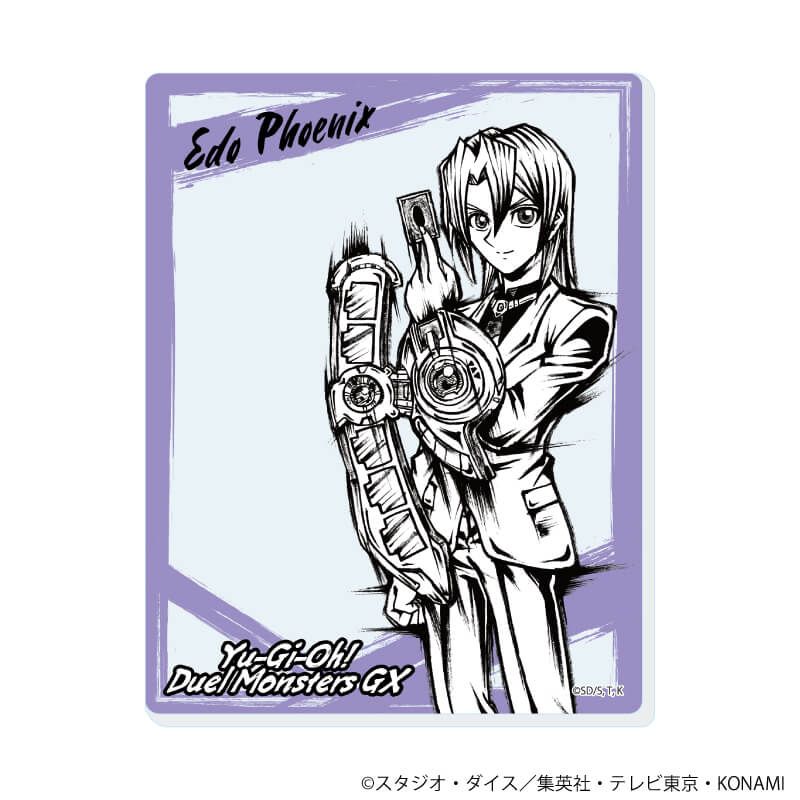 アクリルカード「遊☆戯☆王デュエルモンスターズGX」03/コンプリートセット(全6種)(墨絵イラスト)