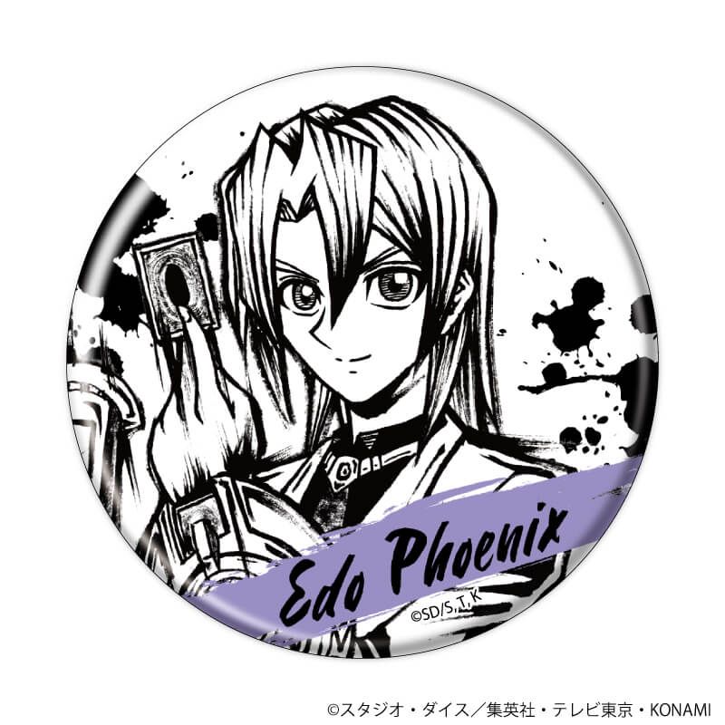 缶バッジ「遊☆戯☆王デュエルモンスターズGX」11/コンプリートセット(全6種)(墨絵イラスト)