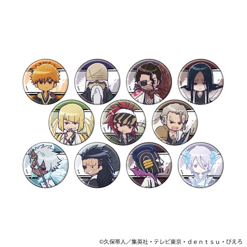 缶バッジ『BLEACH 千年血戦篇』24/ブラインド(11種)(グラフアートイラスト)