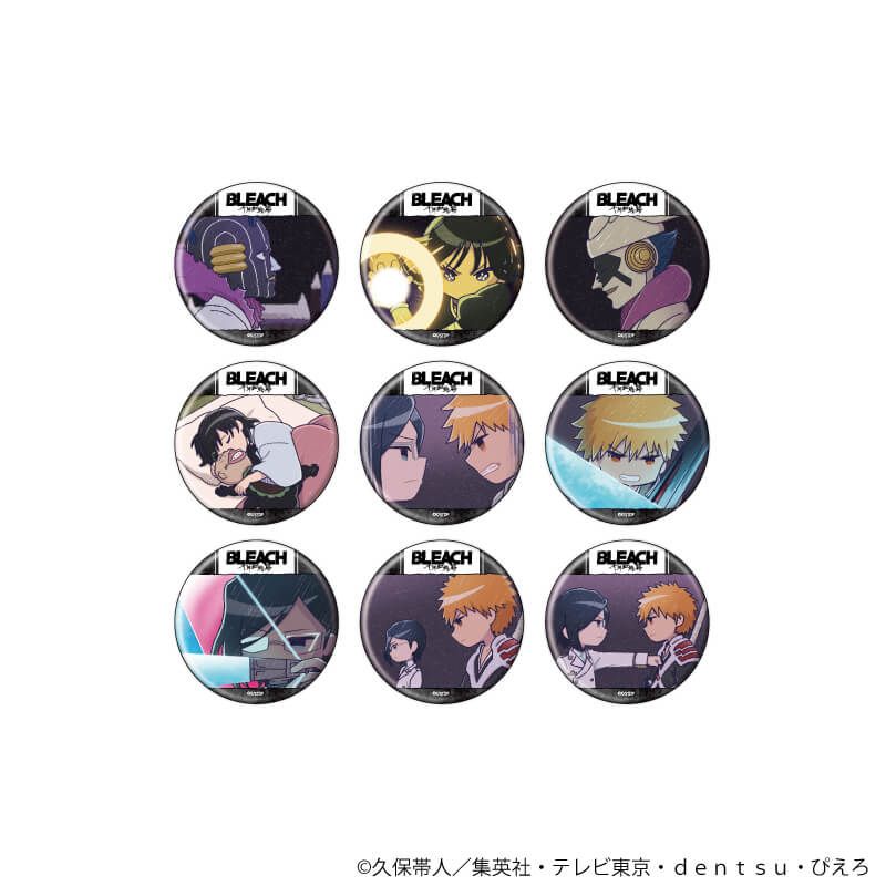 缶バッジ『BLEACH 千年血戦篇』23/ブラインド(9種)(グラフアートイラスト)