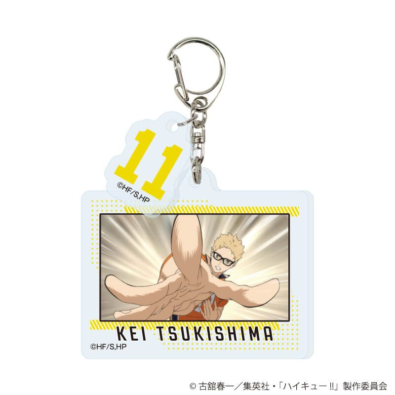パーツ付きアクリルキーホルダー「ハイキュー!!」01/コンプリートセット(全10種)(場面写)