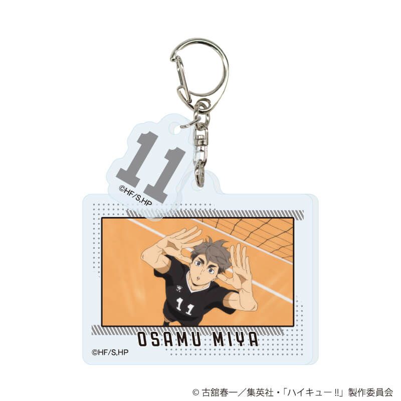 パーツ付きアクリルキーホルダー「ハイキュー!!」01/コンプリートセット(全10種)(場面写)
