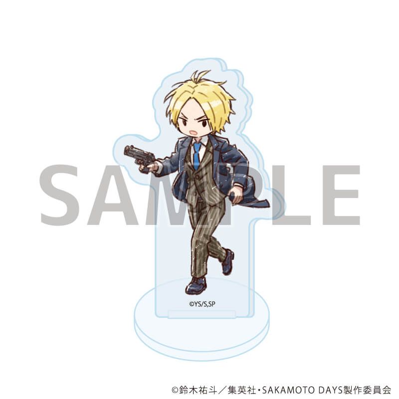 アクリルぷちスタンド「SAKAMOTO DAYS」10/バトル×スーツver. コンプリートセット(全10種)(グラフアートイラスト)