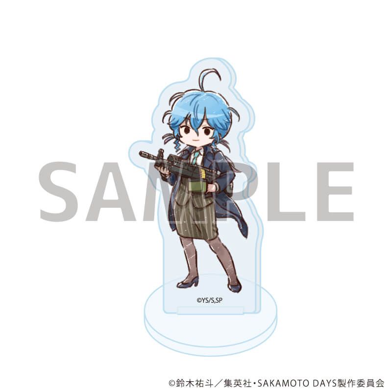 アクリルぷちスタンド「SAKAMOTO DAYS」10/バトル×スーツver. コンプリートセット(全10種)(グラフアートイラスト)