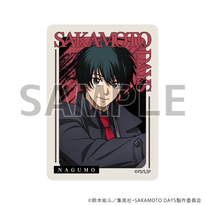 ダイカットステッカー「SAKAMOTO DAYS」03/南雲 バトル×スーツver.(描き下ろしイラスト)