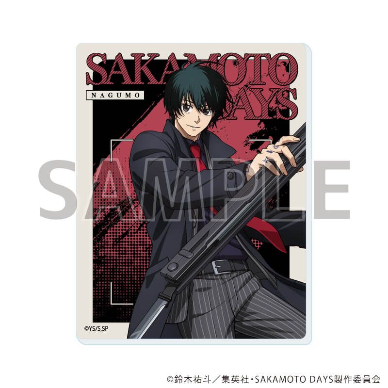 アクリルカード「SAKAMOTO DAYS」15/バトル×スーツver. コンプリートセット(全7種)(描き下ろしイラスト)