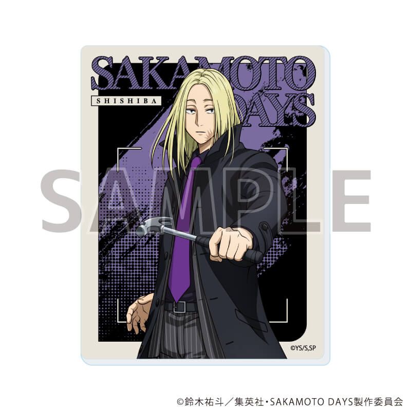 アクリルカード「SAKAMOTO DAYS」15/バトル×スーツver. コンプリートセット(全7種)(描き下ろしイラスト)