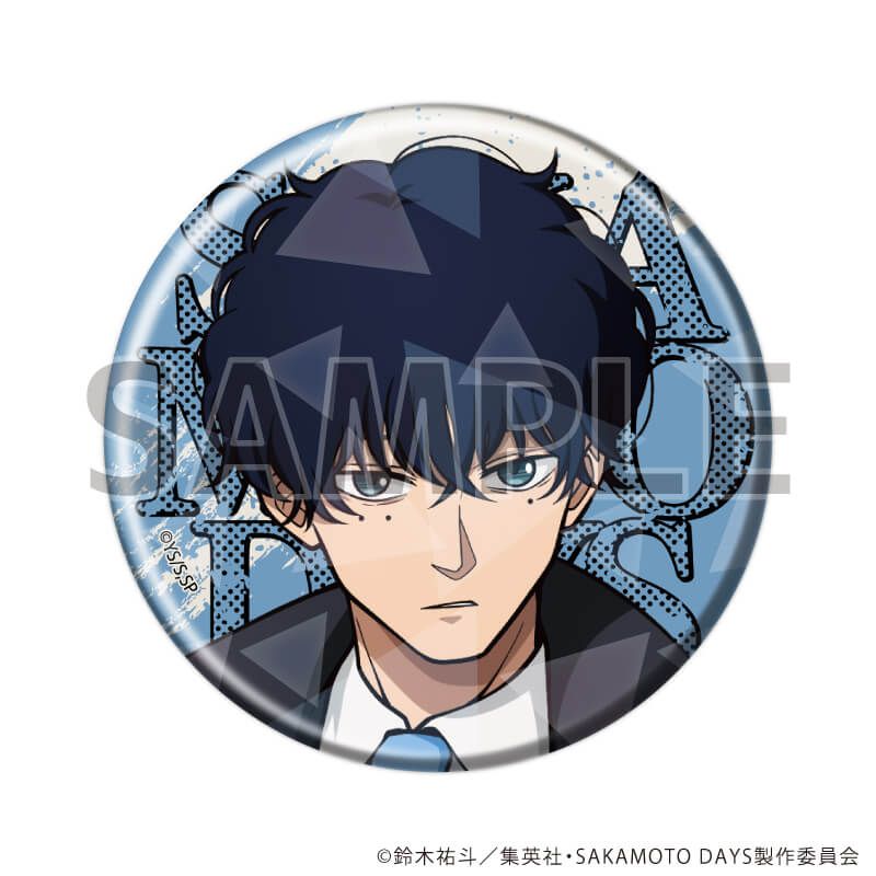 ホログラム缶バッジ(57mm)「SAKAMOTO DAYS」26/バトル×スーツver. コンプリートセット(全7種)(描き下ろしイラスト)