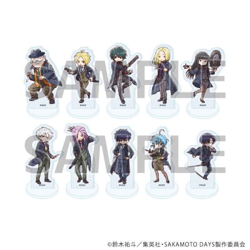 アクリルぷちスタンド「SAKAMOTO DAYS」10/バトル×スーツver. ブラインド(10種)(グラフアートイラスト)
