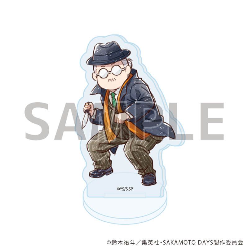 アクリルぷちスタンド「SAKAMOTO DAYS」10/バトル×スーツver. ブラインド(10種)(グラフアートイラスト)