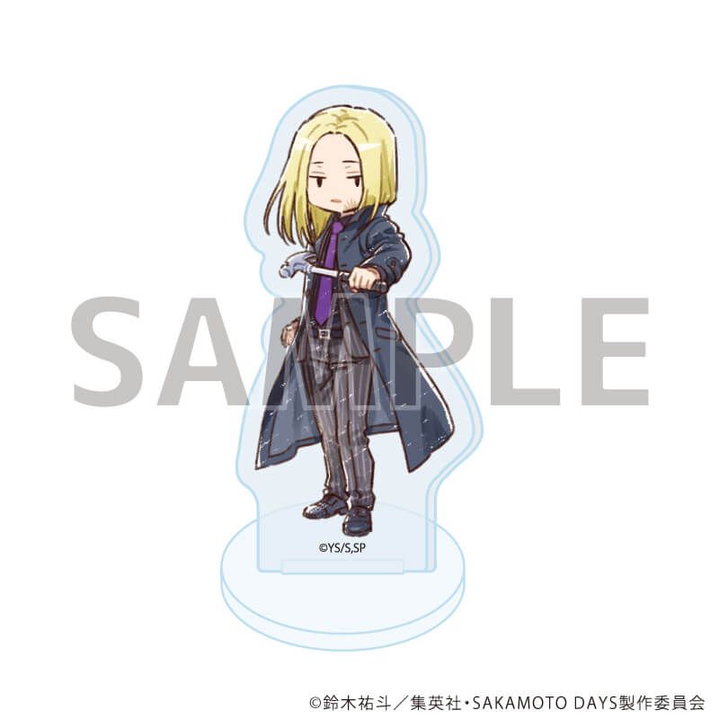 アクリルぷちスタンド「SAKAMOTO DAYS」10/バトル×スーツver. ブラインド(10種)(グラフアートイラスト)
