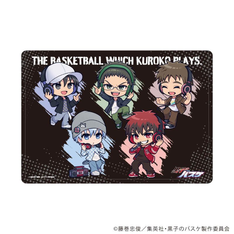 キャラクリアケース「黒子のバスケ」41/誠凛 ヒップホップver.(ミニキャライラスト)