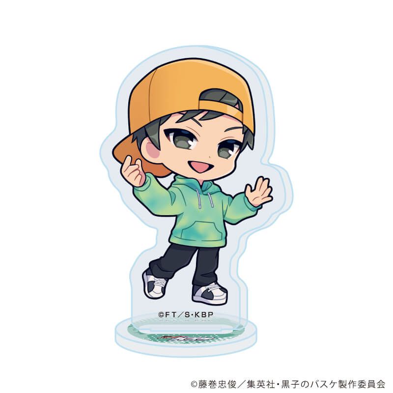 アクリルぷちスタンド「黒子のバスケ」27/ヒップホップver. コンプリートセット(全10種)(ミニキャライラスト)
