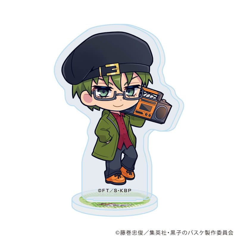 アクリルぷちスタンド「黒子のバスケ」27/ヒップホップver. コンプリートセット(全10種)(ミニキャライラスト)