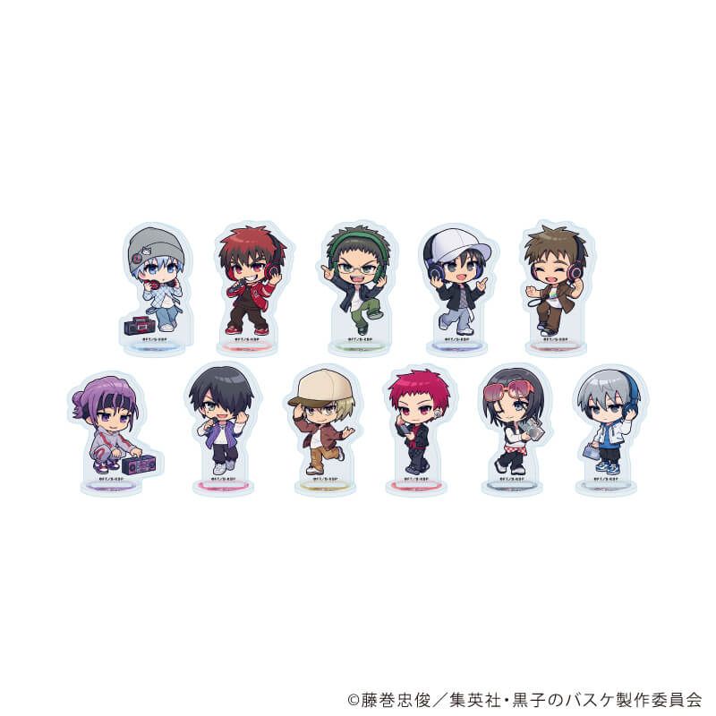 アクリルぷちスタンド「黒子のバスケ」26/ヒップホップver. コンプリートセット(全11種)(ミニキャライラスト)