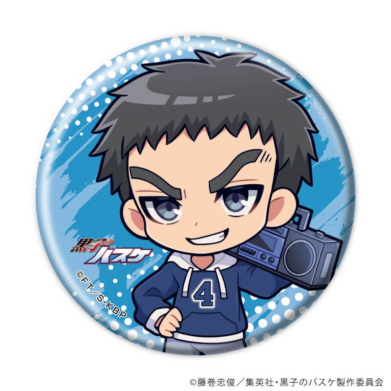 缶バッジ「黒子のバスケ」34/ヒップホップver. コンプリートセット(全10種)(ミニキャライラスト)