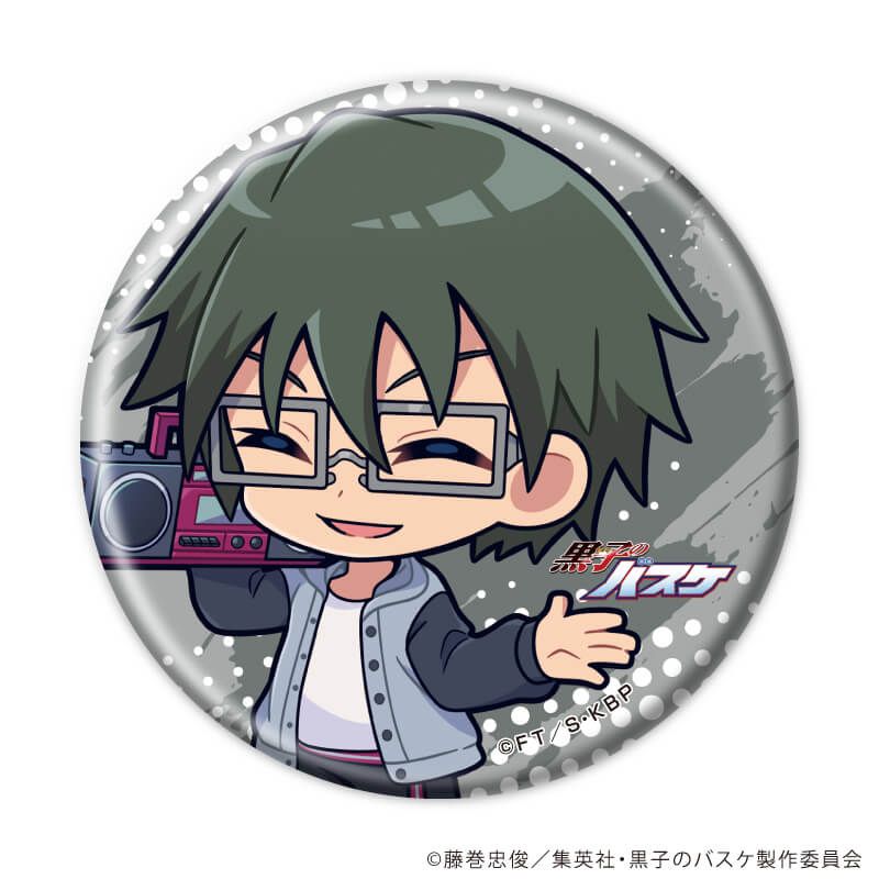 缶バッジ「黒子のバスケ」34/ヒップホップver. コンプリートセット(全10種)(ミニキャライラスト)