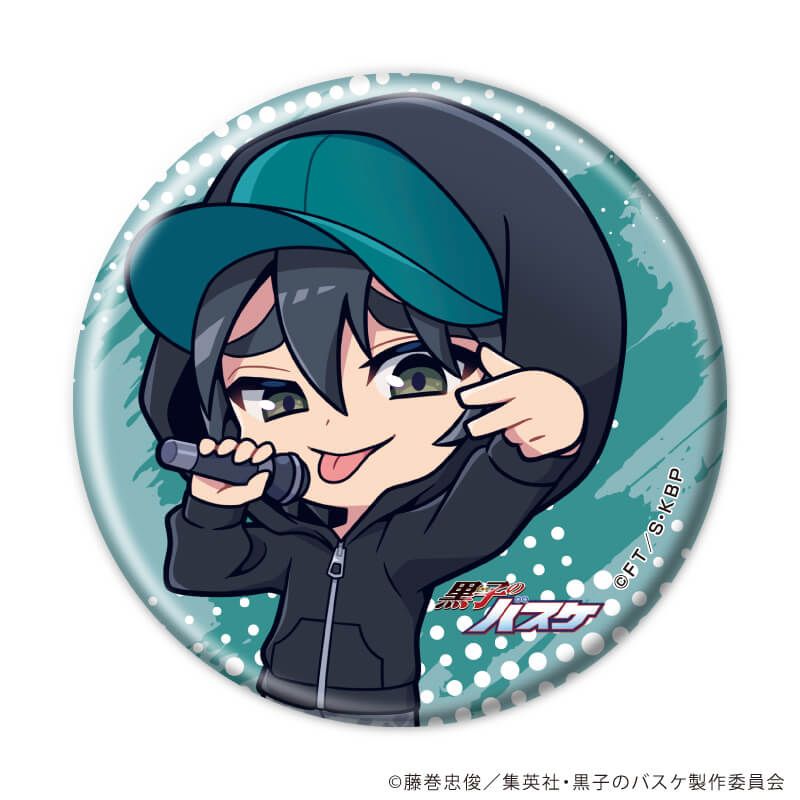 缶バッジ「黒子のバスケ」34/ヒップホップver. コンプリートセット(全10種)(ミニキャライラスト)