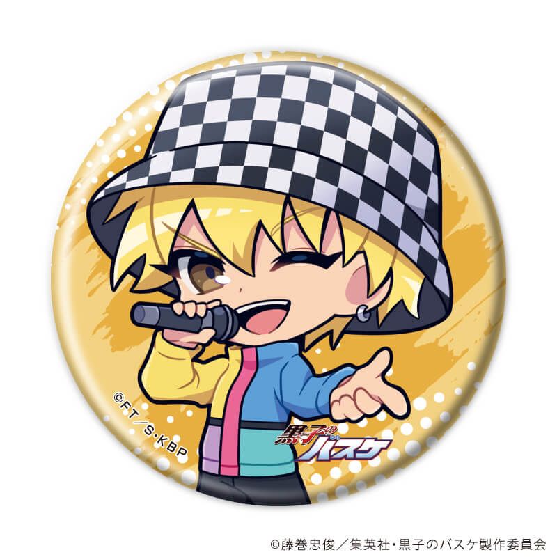 缶バッジ「黒子のバスケ」34/ヒップホップver. ブラインド(10種)(ミニキャライラスト)